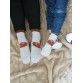 Fluffy Robin Socks