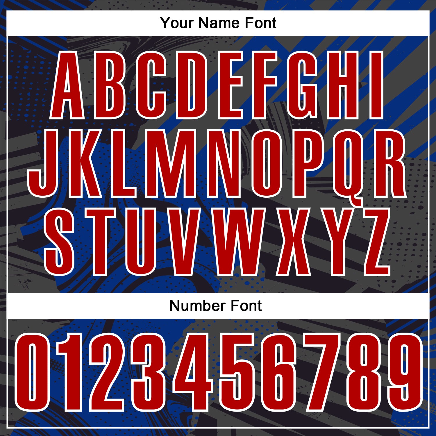 Custom Black Red-Royal 3D Bowling Abstract Grunge Art Performance Polo Shirt